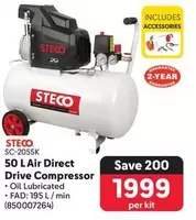 50 Air Direct Drive Compressor SC-2055K