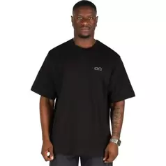 SikSilk Graphic T-shirt Mens Night Black