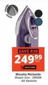 Steam Iron - 2000W