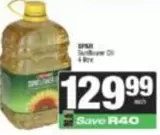 Spar - Sunflower Oil