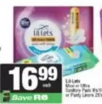 lil-lets - Maxi or Ultra Sanitary Pads