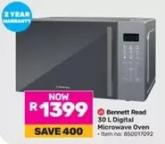 30 L Digital Microwave Oven