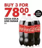 Coca cola - COCA-COLA LESS SUGAR
