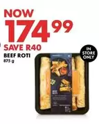BEEF ROTI