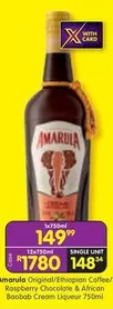 Amarula - Original/Ethiopian Coffee/Raspberry Chocolate & African Baobab Cream Liqueur 750ml