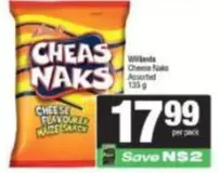 Willards - Cheese Flavoured Maize Snack