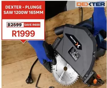 Dexter - Plunge Sas 1200W 165Mm