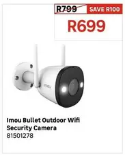 Imou - Bullet Outdoor Wifi Security Camera