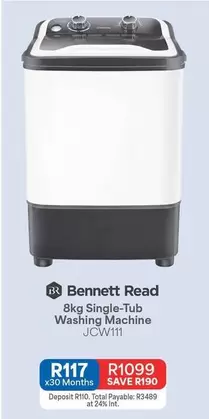 Total - 8kg Single-Tub Washing Machine JCW111