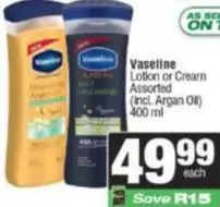 Vaseline - Lotion or Cream