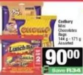 Cadbury - Mini Chocolates Bags
