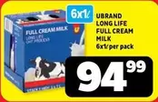 FULL CREAM MILK