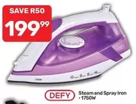 Defy - Steam and Spray Iron