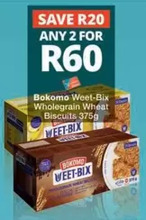 bokomo - Weet-Bix Wholegrain Wheat Biscuits