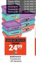Addisware Containers