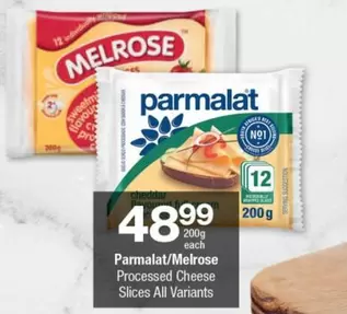 Melrose - Processed Cheese Slices
