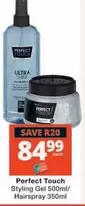 Ultra - Styling Gel 500ml/Hairspray 350ml