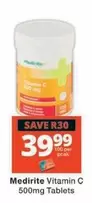 Vitamin C 500mg Tablets