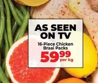 16-Piece Chicken Braai Packs