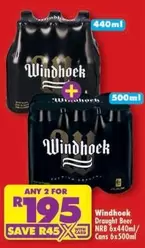 Windhoek - Draught Beer NRB