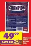 champion - Smoked Russians
