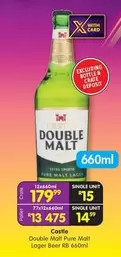 CASTLE - Double Malt Pure Malt Lager Beer RB