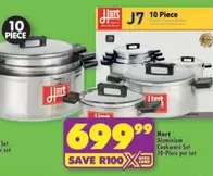 J7 10 Piece Cookware Set