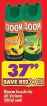 Doom - Insecticide All Variants