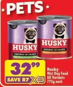 Husky - Wet Dog Food