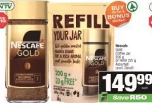 Nescafé - Gold Coffee Jar