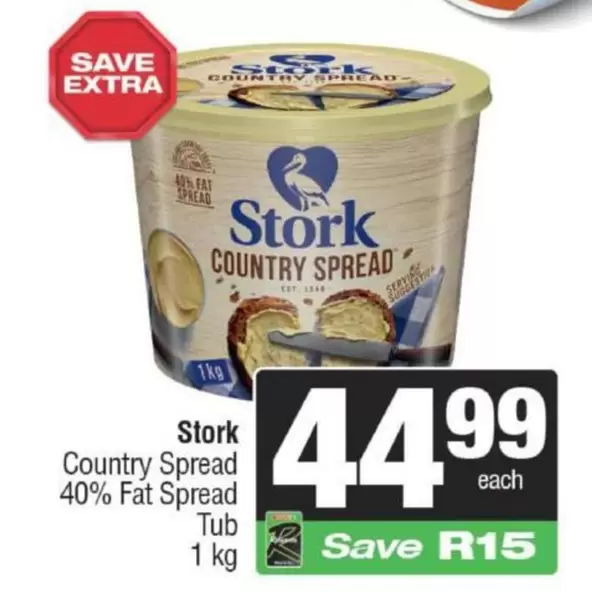 Stork - Country Spread 40% Fat Spread Tub