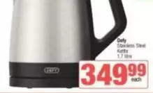 Defy - Stainless Steel Kettle