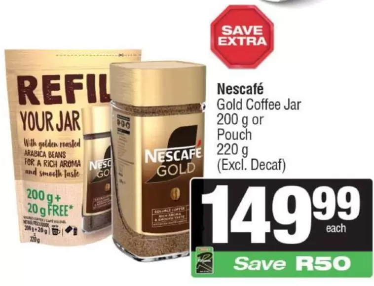 Nescafé - Gold Coffee Jar