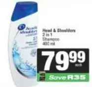 head & Shoulders - 2 in 1 Shampoo