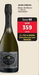 Glen - Blanc de Blancs 1 x 750 ml (850015091)