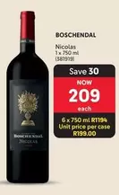 Boschendal - Nicolas 1 x 750 ml (381919)