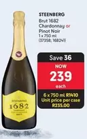 Steenberg - Brut 1682 Chardonnay or Pinot Noir (37358, 168241)