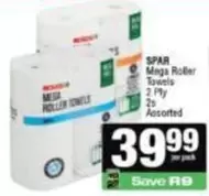 Spar - Mega Roller Towels