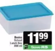 School Lunch Box