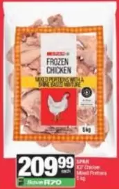 Spar - Frozen Chicken Mixed Portions