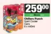 Chillers Punch Spirit Cooler Cans
