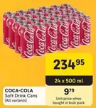 Coca cola - Soft Drink Cans