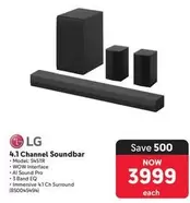 LG - 4.1 Channel Soundbar