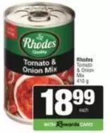 Rhodes - Tomato & Onion Mix
