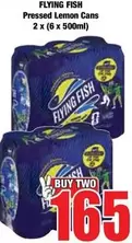Flying Fish - Pressed Lemon Cans