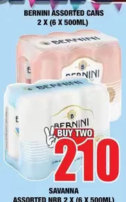 Bernini - ASSORTED CANS
