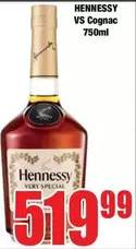 Hennessy - VS Cognac 750ml