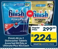 Finish - All-in-1 Dishwasher Tablets