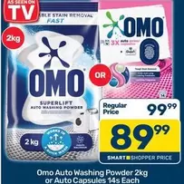 Omo - Auto Washing Powder or Auto Capsules