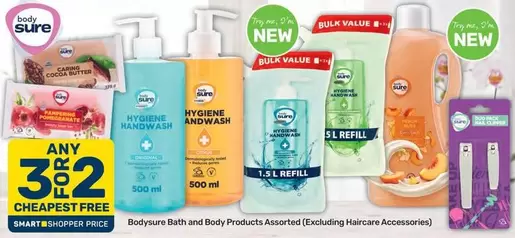 Hygiene - Bath and Body Products Assorted